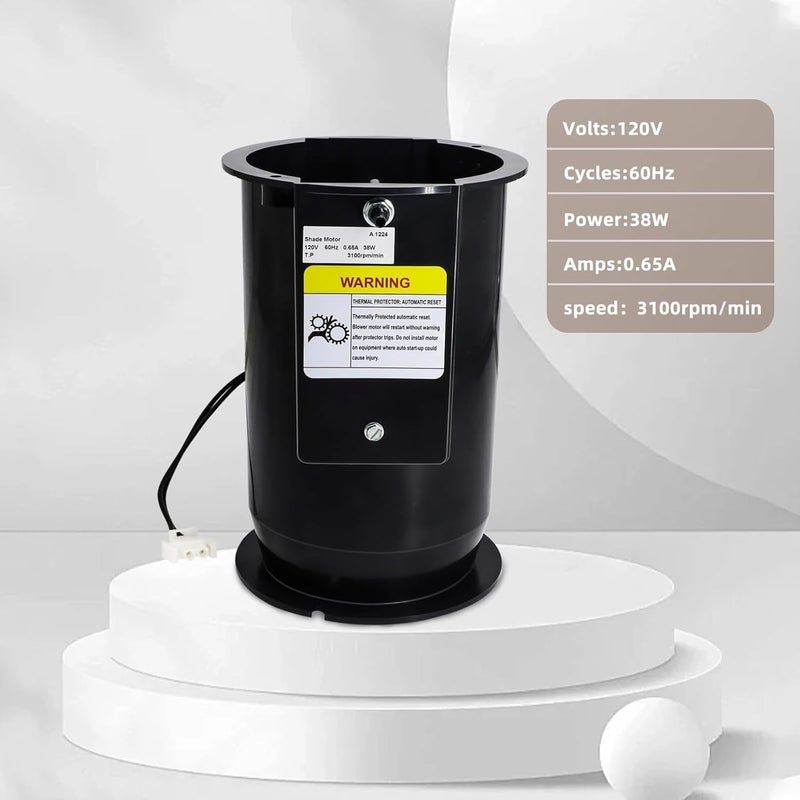 Criditpid 903404 621787 HVAC Furnace Draft Inducer Blower Motor Replacement Parts for Nordyne M1MB-070A-BW, Nortek, Intertherm Furnace. - Image 2